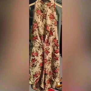 Angie romper floral and striped